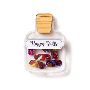 BNWT Quirky retro Brooch Happy Pills